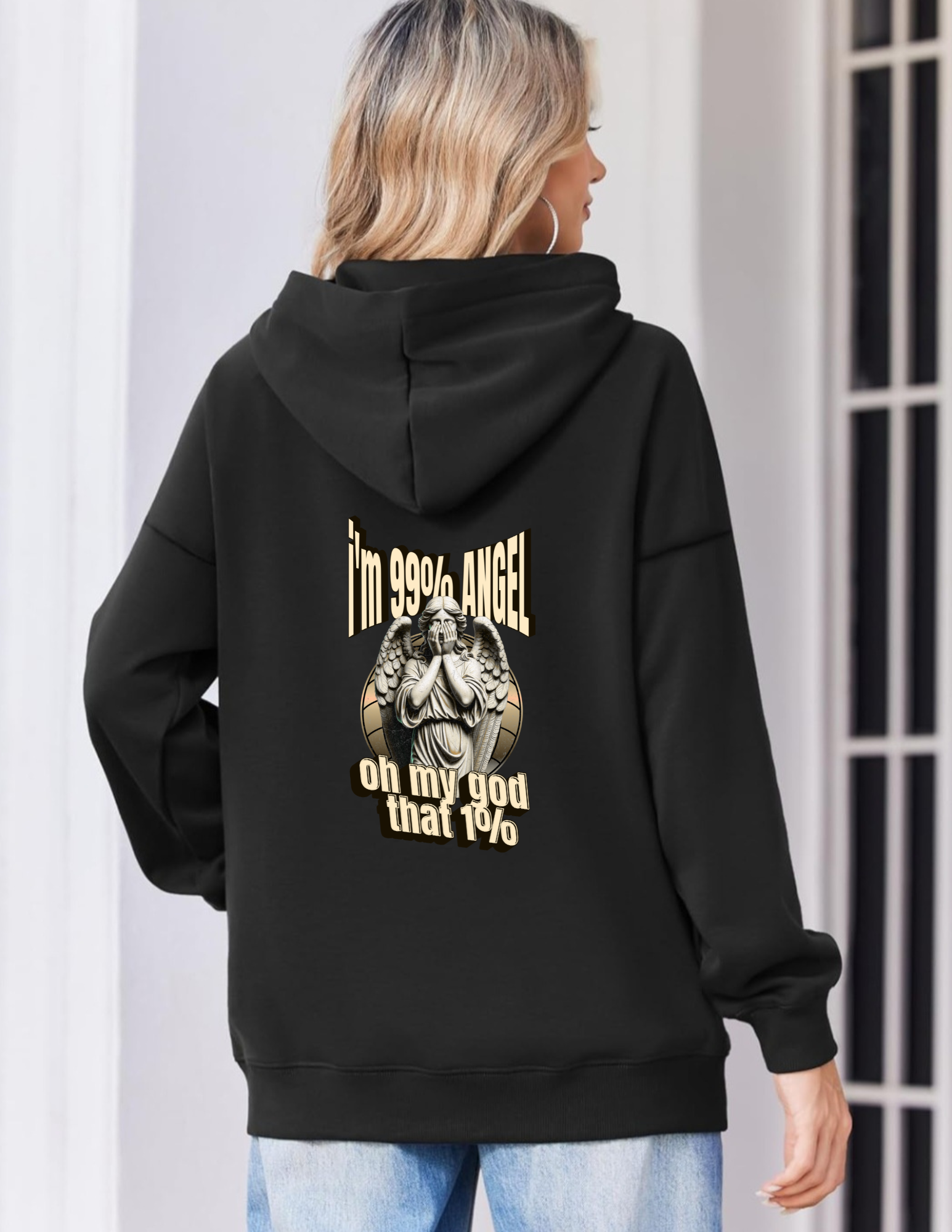 I'm 99% Angel Women's Hoodie