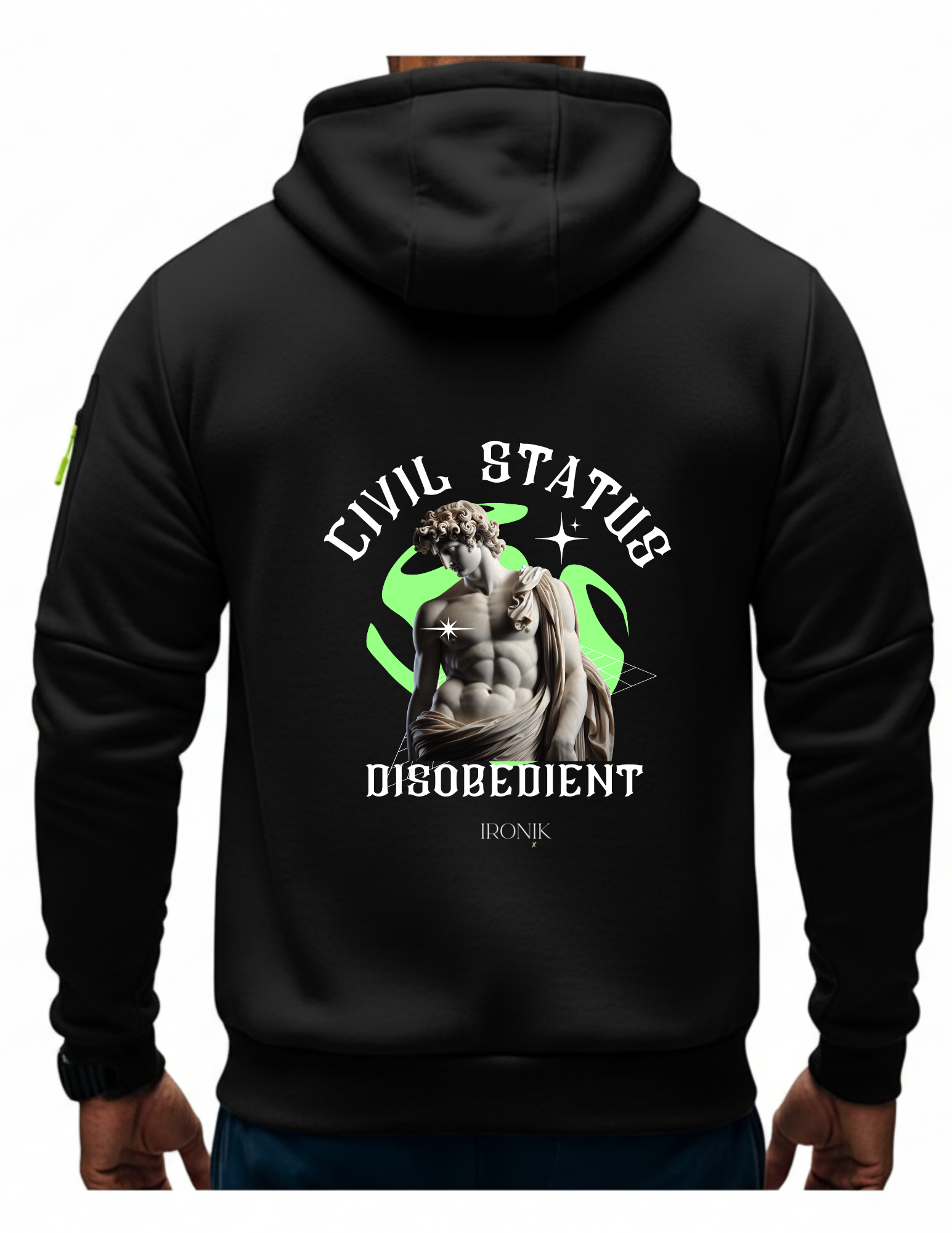 Civil Status: Disobedient Men's Hoodie