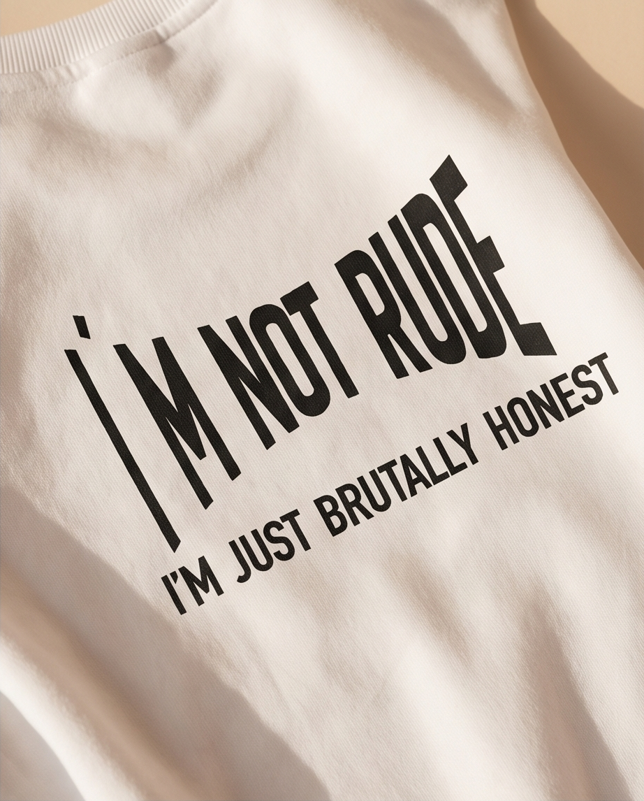 I'm Not Rude, I'm Just Brutally Honest Women's Hoodie