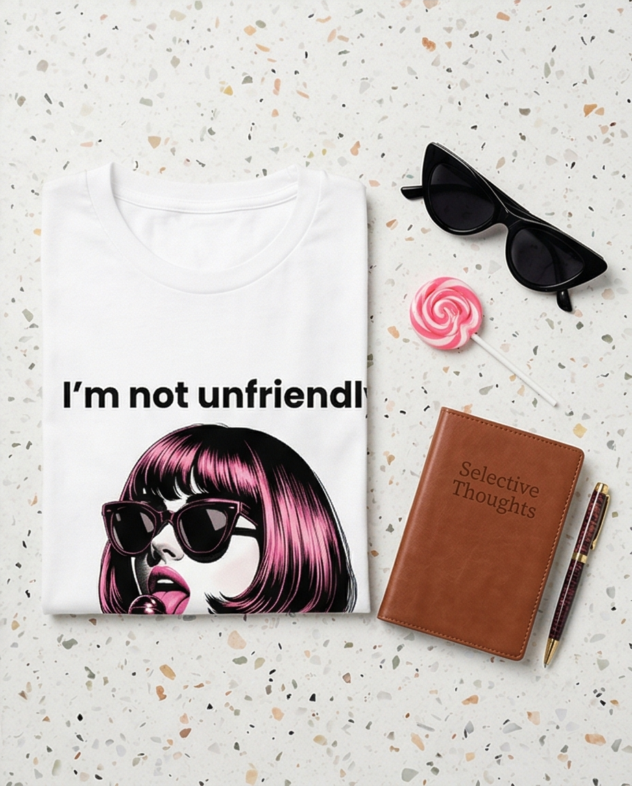 I'm Not unfriendly, I have selective kindness Women's T-Shirt