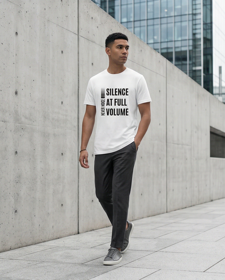 Silence at Full Volume Men's T-Shirt