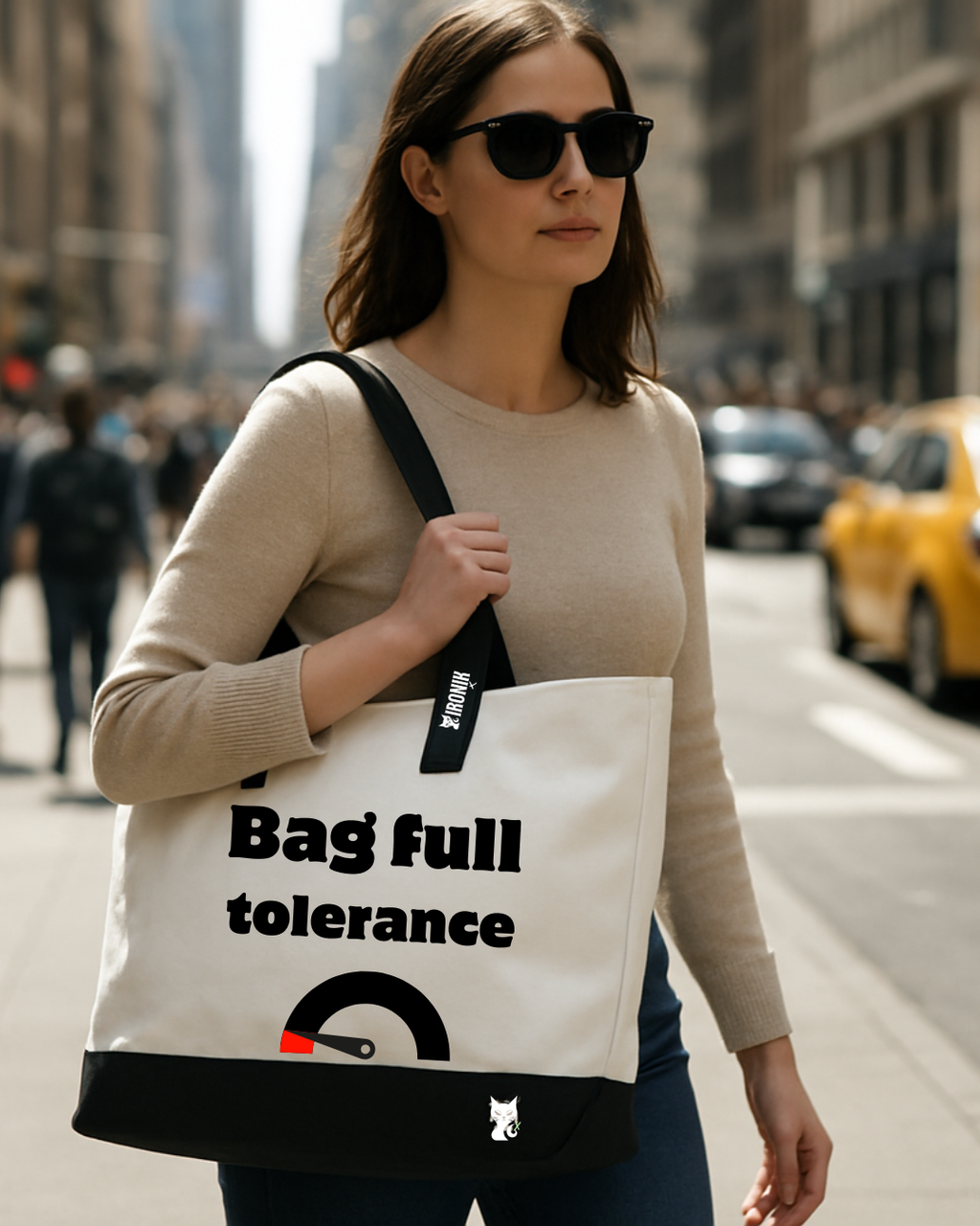 Bag Full, Tolerance 0 Women's Tote Bag