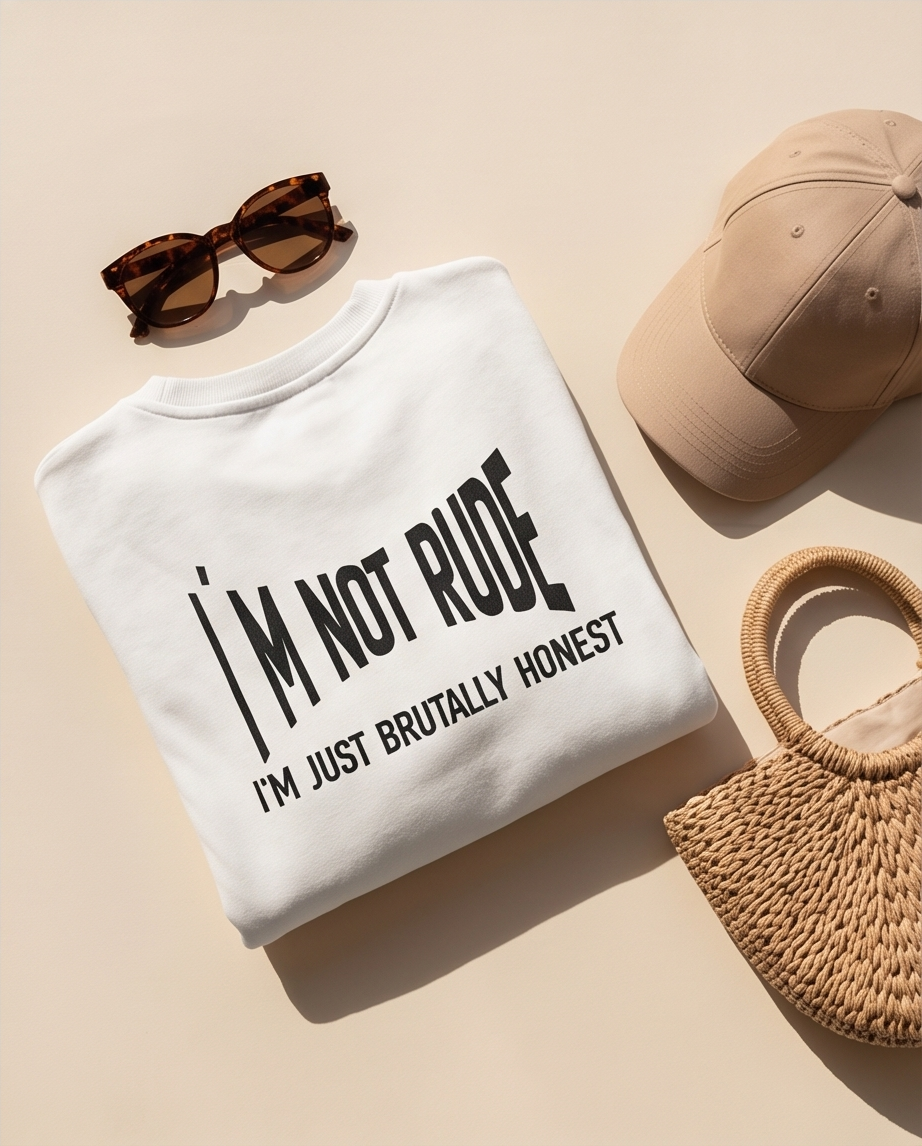 I'm Not Rude, I'm Just Brutally Honest Women's Hoodie