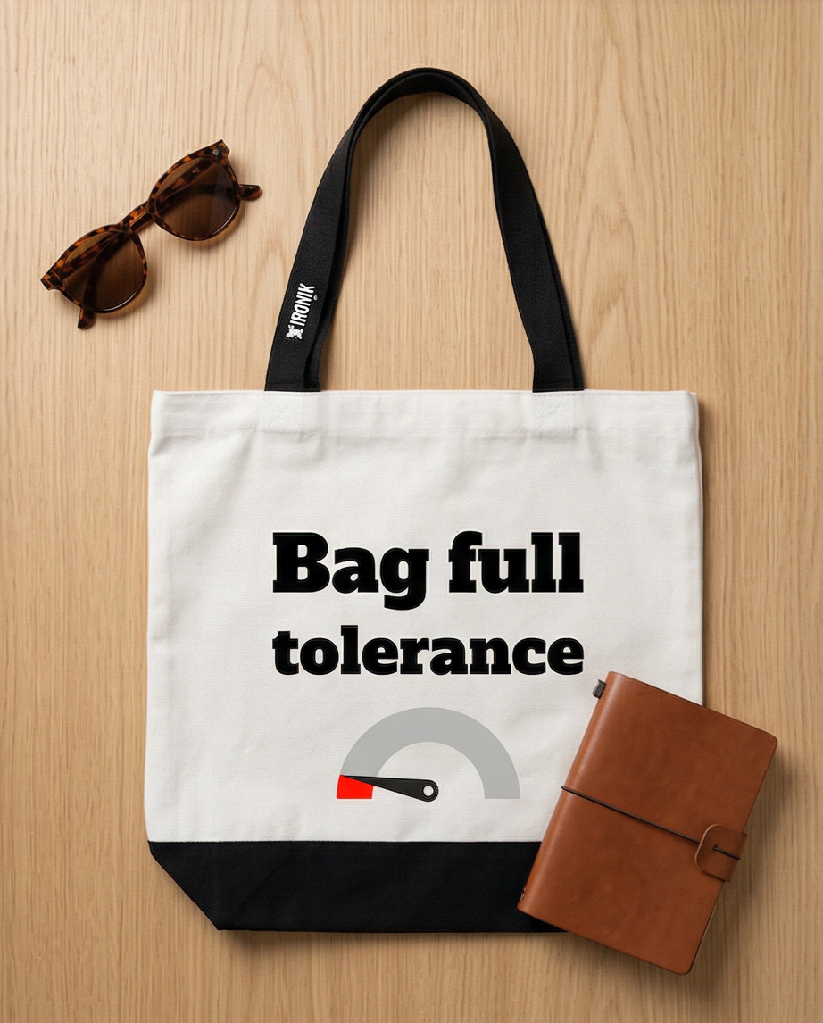 Bag Full, Tolerance 0 Women's Tote Bag