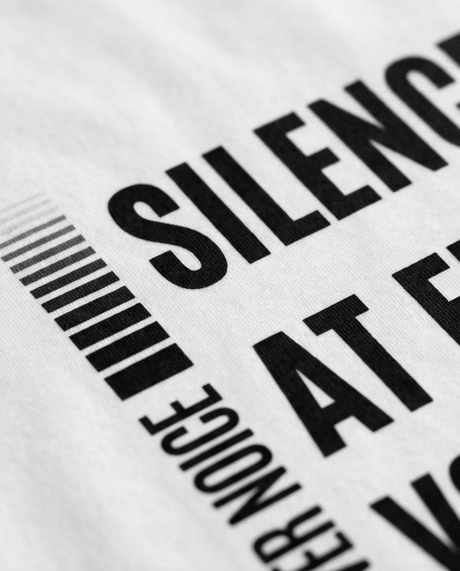 Silence at Full Volume Men's T-Shirt