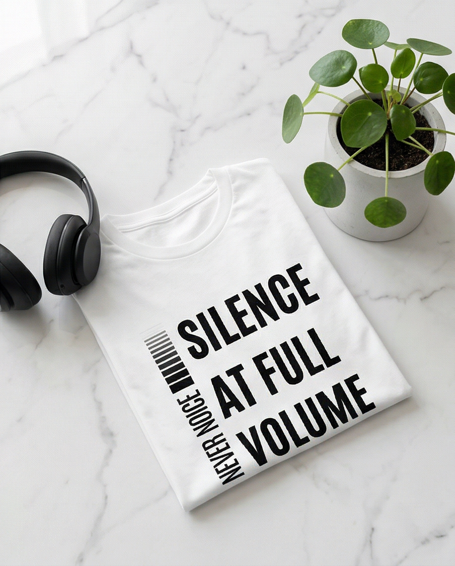 Silence at Full Volume Men's T-Shirt