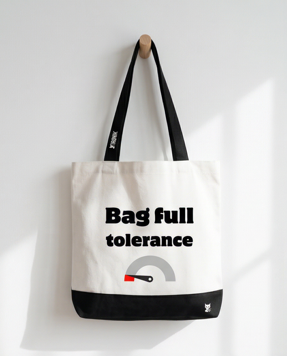 Bag Full, Tolerance 0 Women's Tote Bag